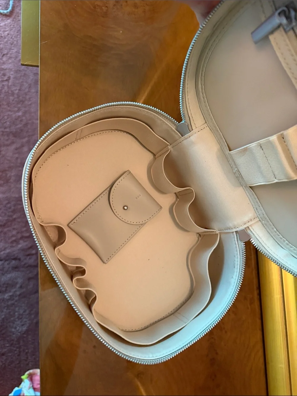 Monos Metro Cosmetic Case in Ivory